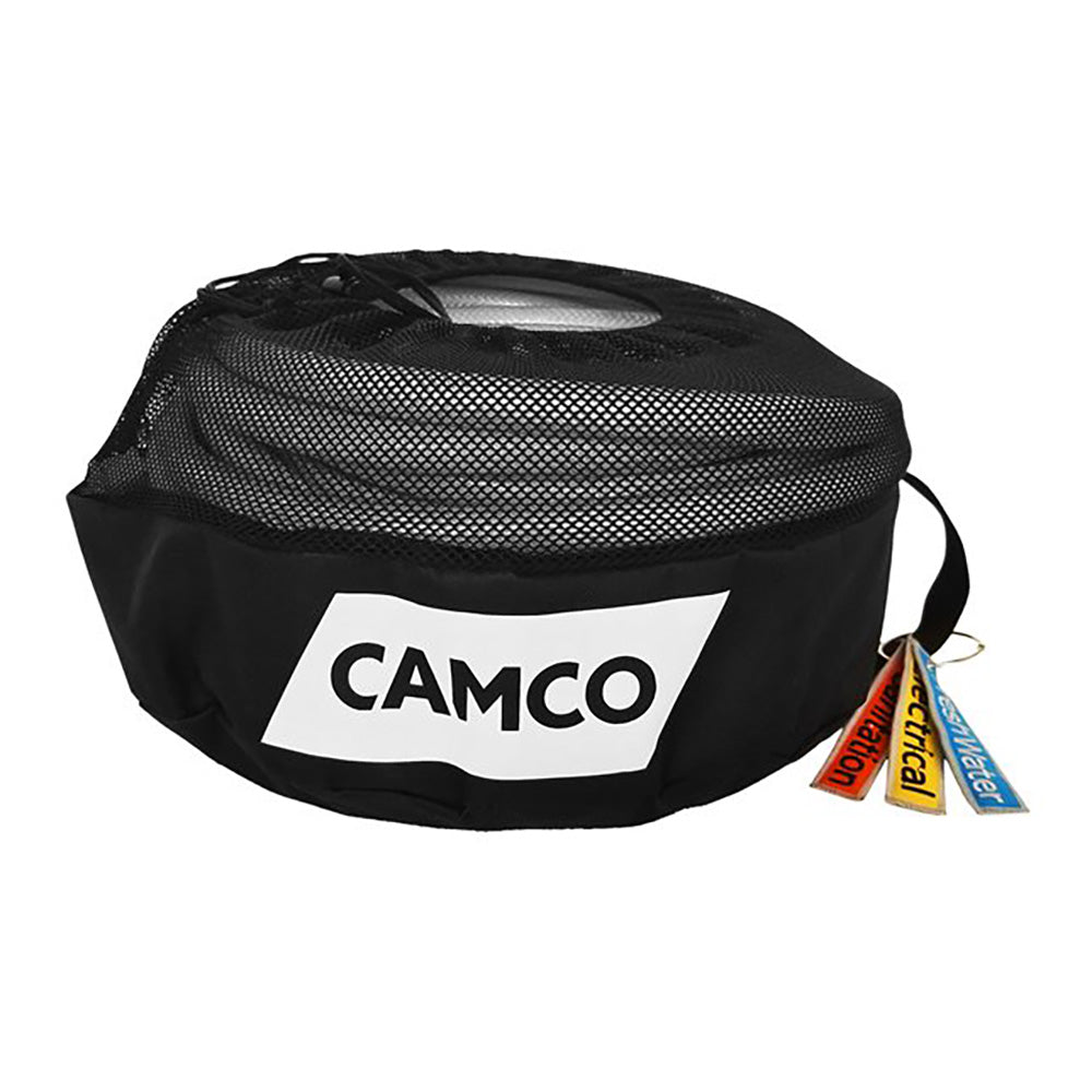 Camco RV Utility Bag wSanitation Fresh Water Electrical Identification Tags 53097