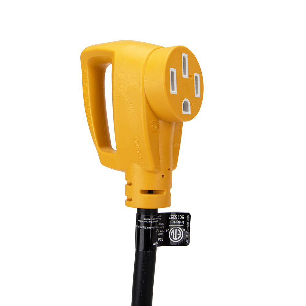 Camco Power Grip RV 18 30Amp Circuit Analyzer Dogbone Integrated Surge Protection 55460