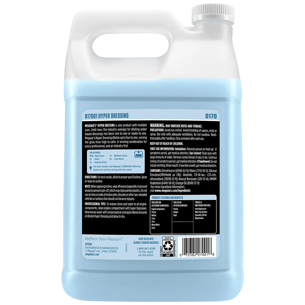 Meguiars Hyper Dressing 1 Gallon D17001