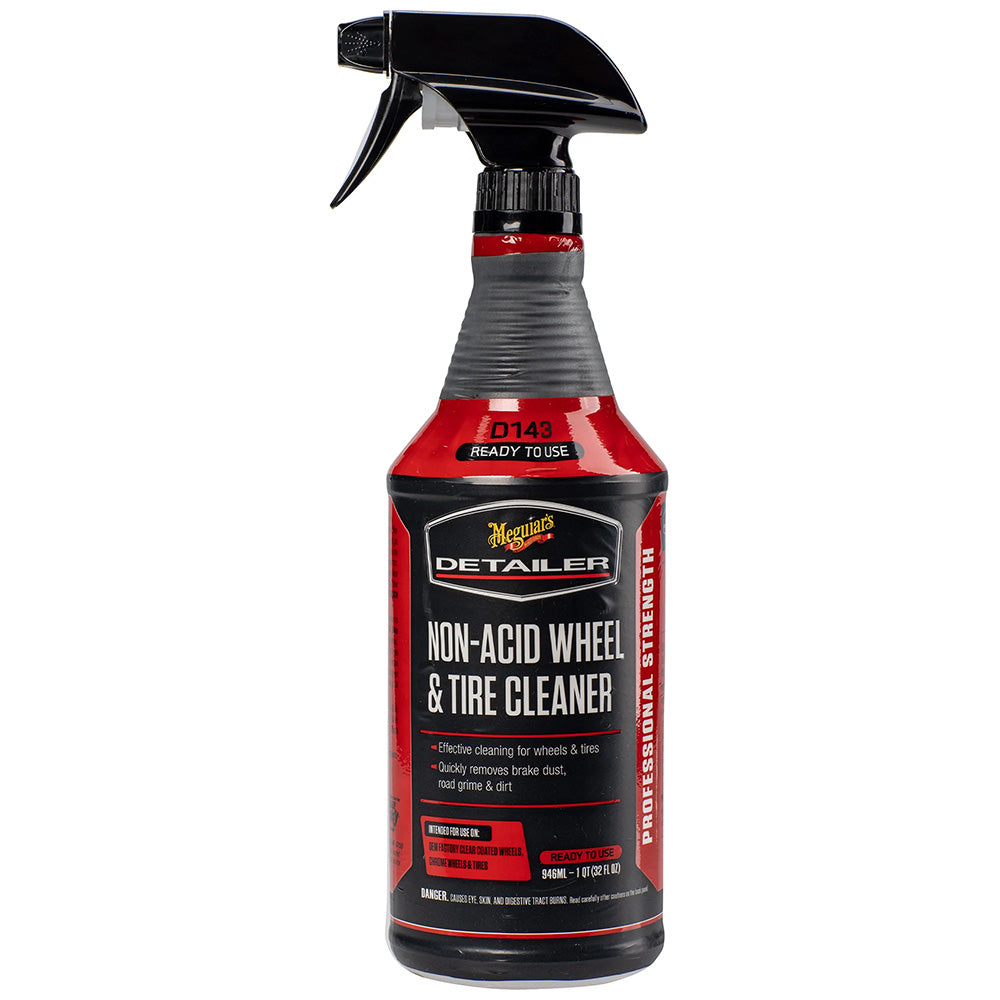 Meguiars NonAcid Wheel Tire Cleaner 32oz DRTU14332