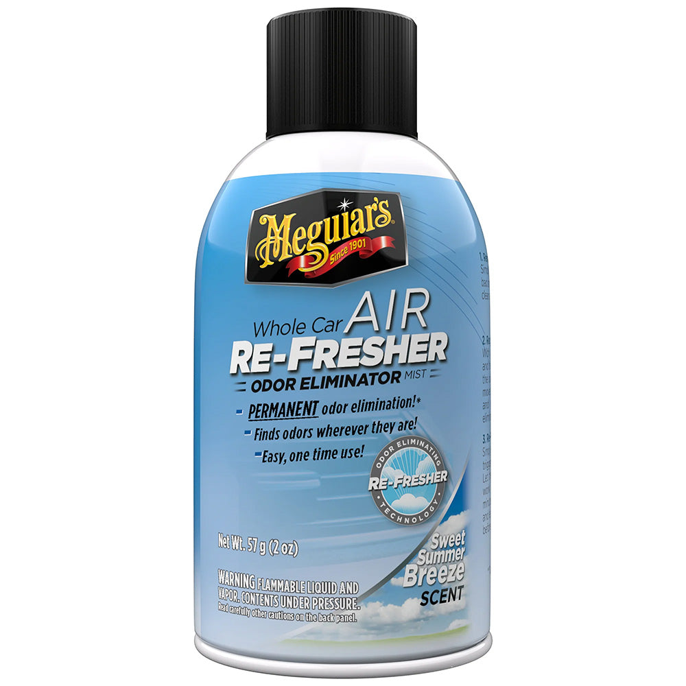 Meguiars Whole Car Air Refresher Odor Eliminator Summer Breeze Scent G16602