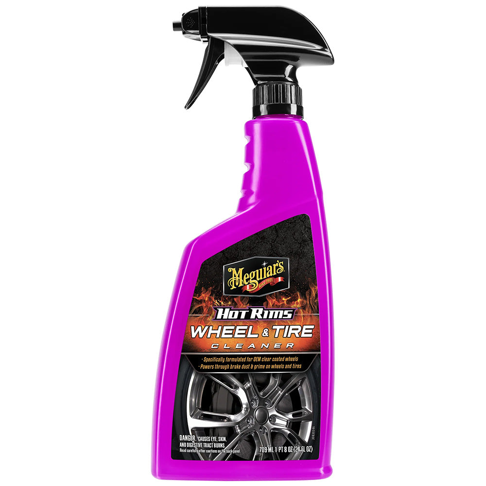 Meguiars Hot Rims Wheel Tire Cleaner 24oz G9524