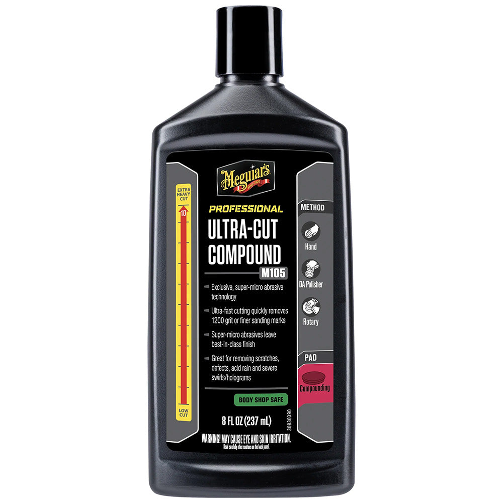 Meguiars Professional UltraCut Compound 8oz M10508