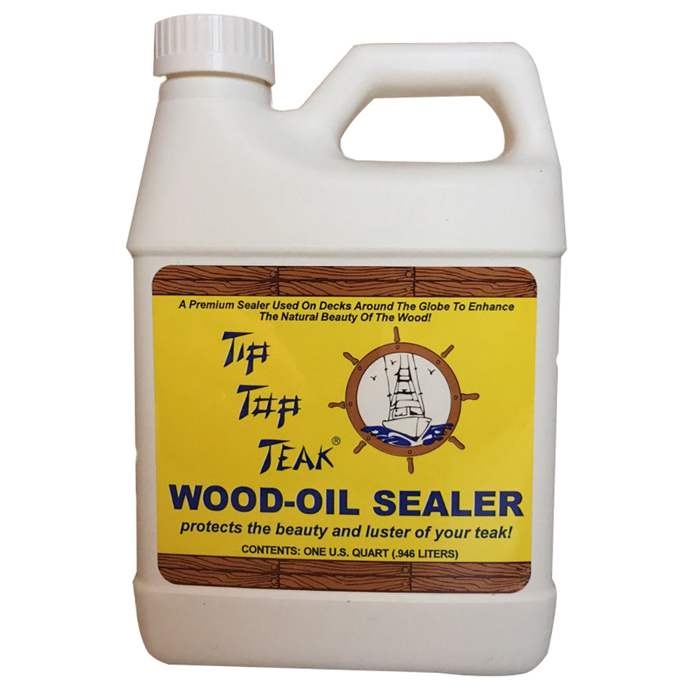 Tip Top Teak Wood Oil Sealer Quart TS 1001