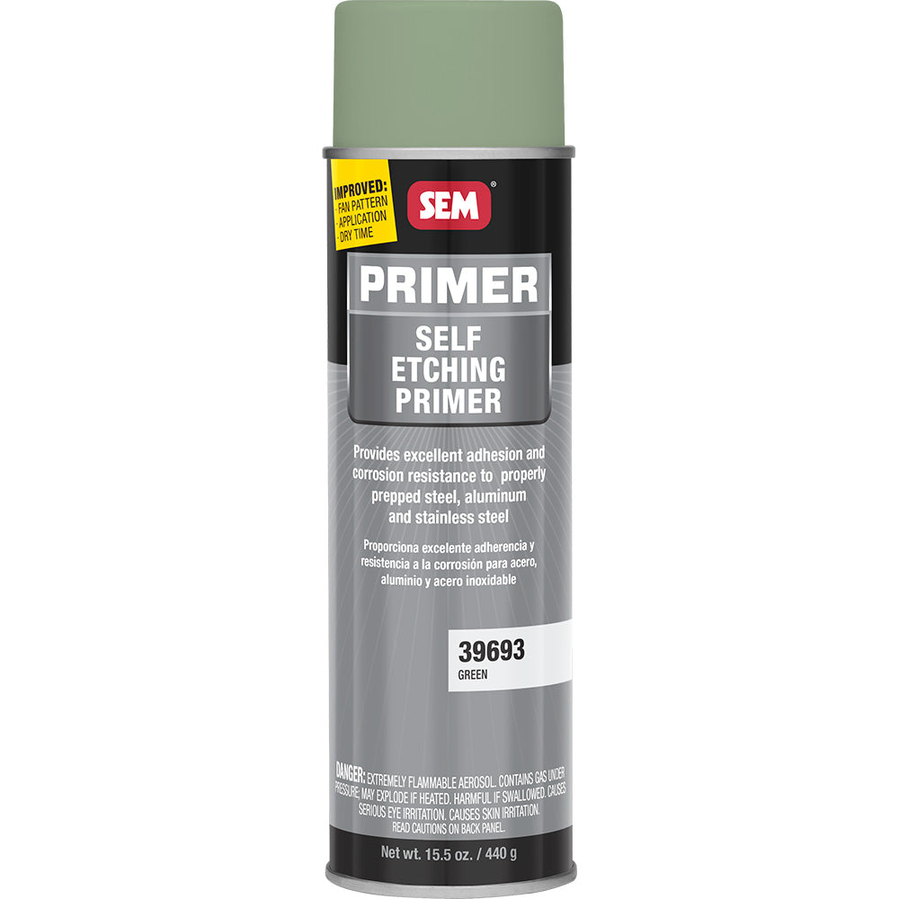 SEM Self Etching Primer  20oz Aerosol Can  Green 39693